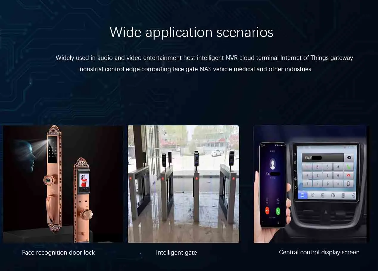 RG33 embedded Android system supports single 8 dual LVDS high-performance 2D acceleration hardware integrated board